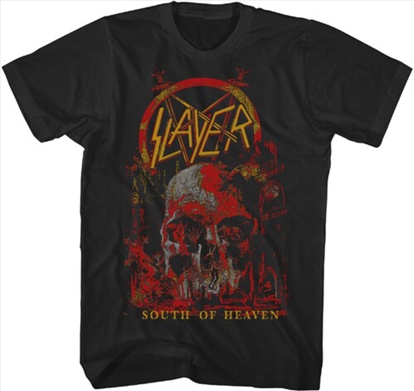 Slayer - South Of Heaven T-Shirt - Large Black/Product Detail/Shirts