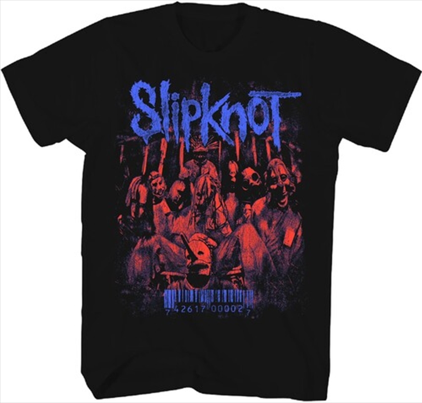 Slipknot - Barcode / Welcome to 1999 T-Shirt - Large Black/Product Detail/Shirts