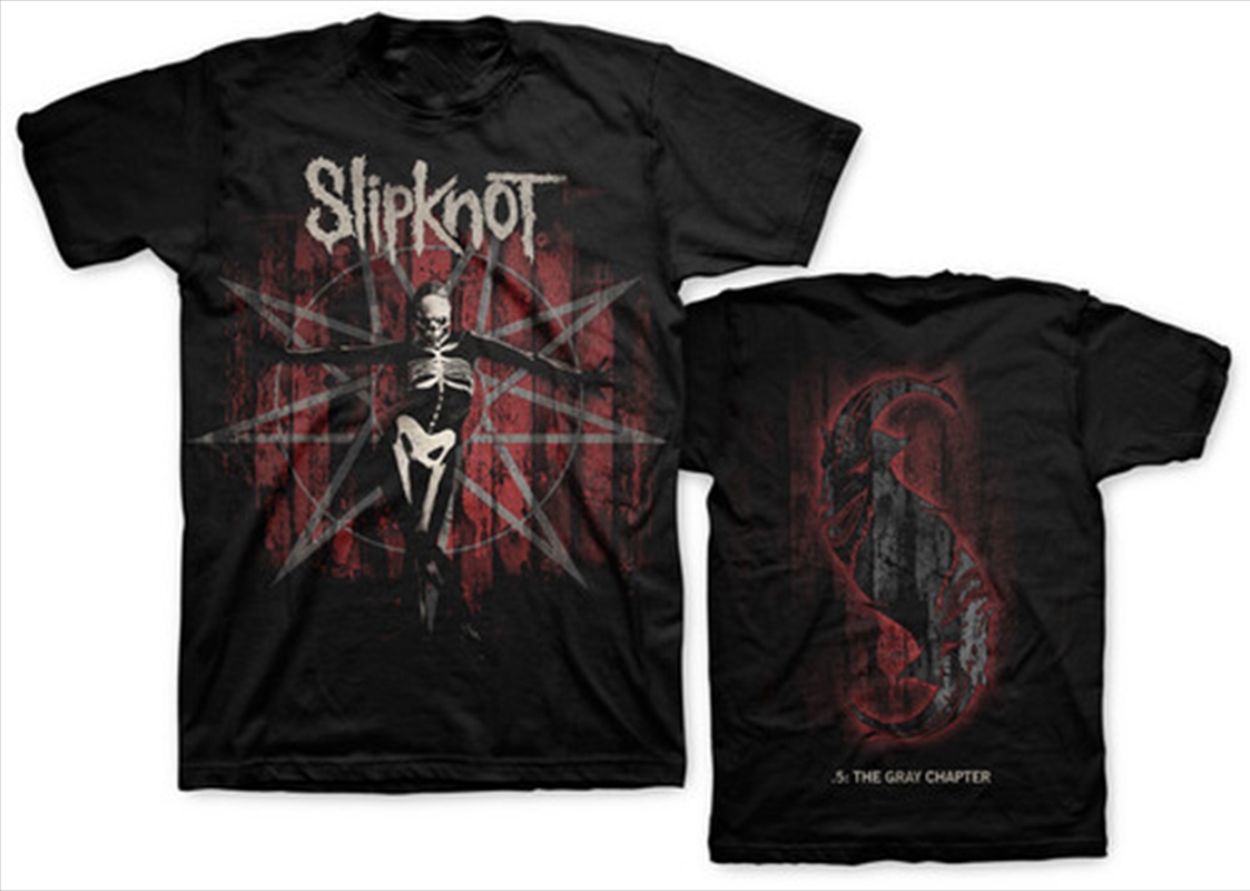 Slipknot - The Gray Chapter Star T-shirt - Large Black/Product Detail/Shirts