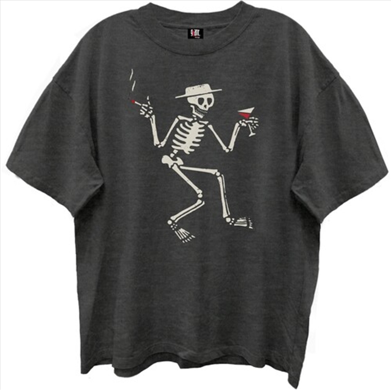 Social Distortion - Skelly & Song Titles - Front & Back Print - Giant Vintage T-shirt - Extra Large/Product Detail/Shirts