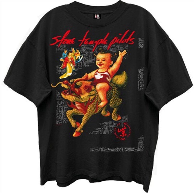 Stone Temple Pilots - Purple Album Cover - Giant Vintage T-Shirt - XL Black/Product Detail/Shirts