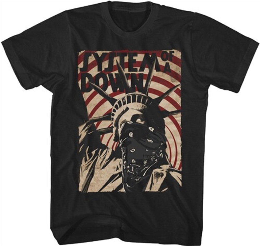 System of a Down - Liberty Bandit T-Shirt - Large Black/Product Detail/Shirts