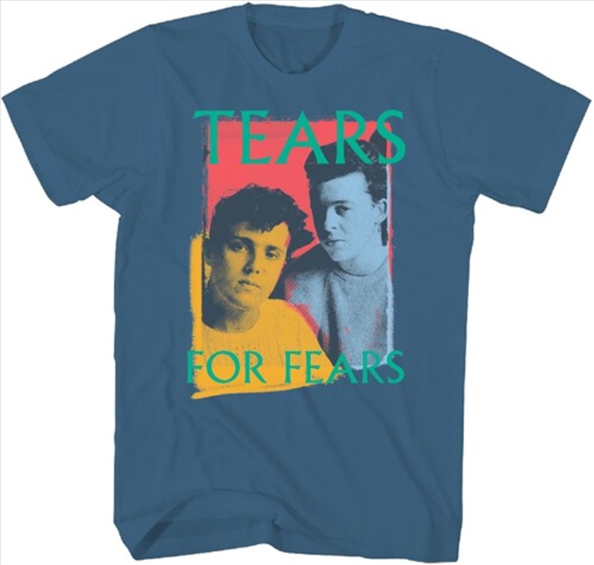Tears for Fears - Photo T-Shirt - XL Blue/Product Detail/Shirts