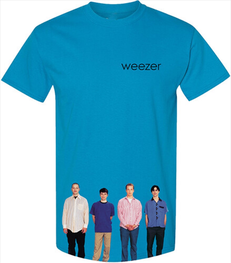 Weezer - Blue Album - T-Shirt - Small (Royal Blue)/Product Detail/Shirts