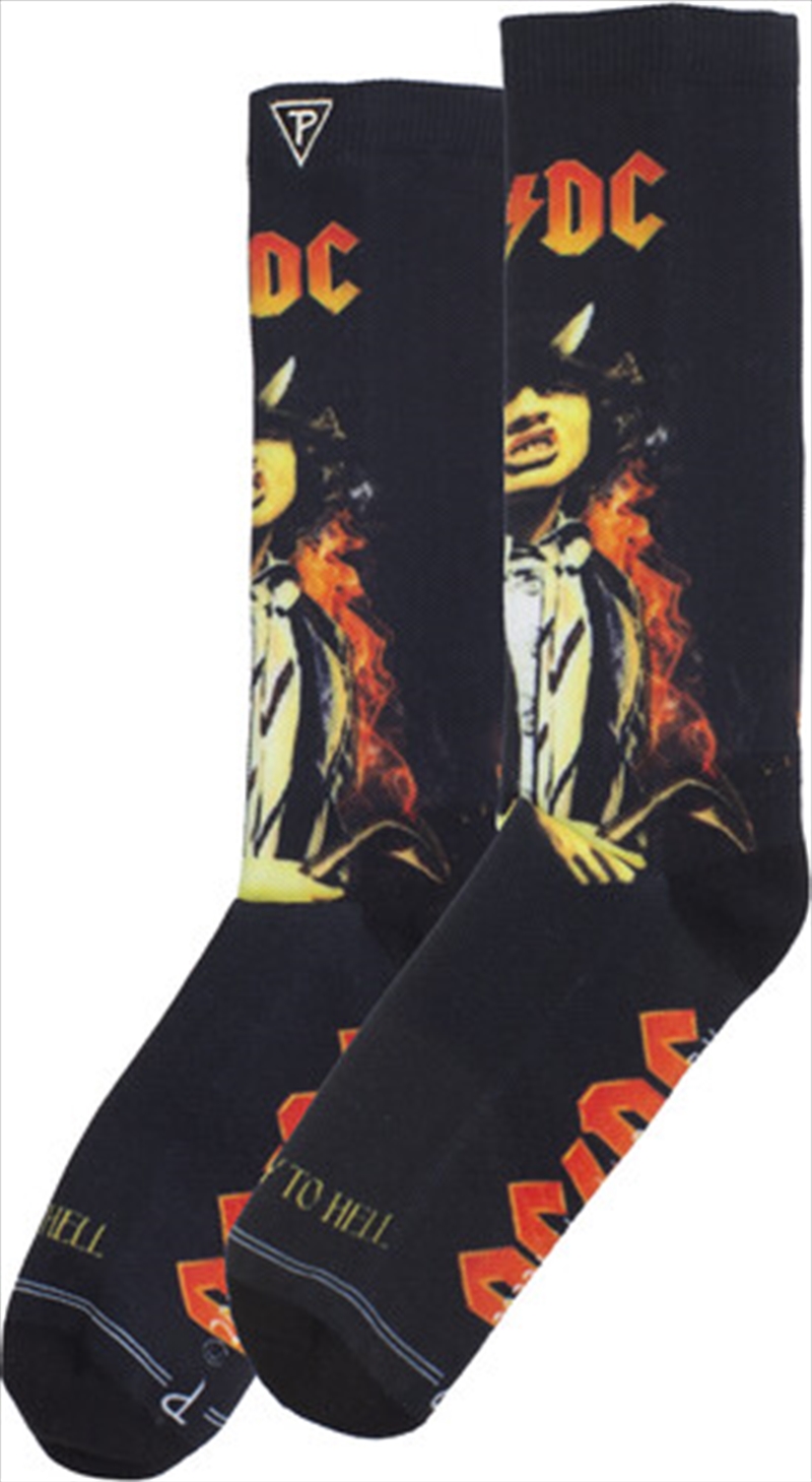 AC/DC - Highway Dye Sublimation - Crew Socks/Product Detail/Socks