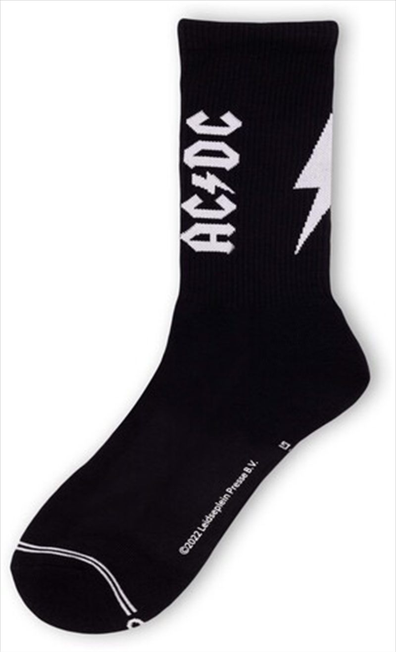 AC/DC - Lightning Strikes - Crew Socks/Product Detail/Socks