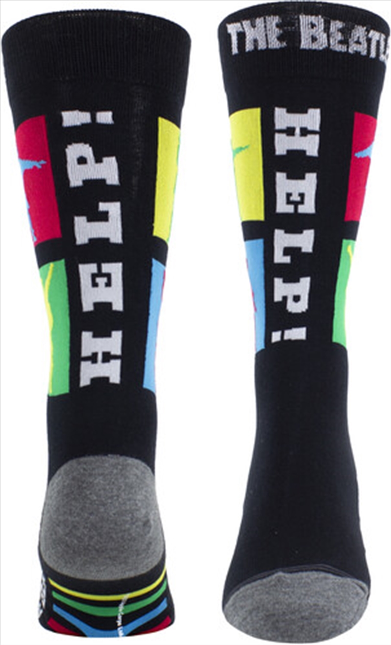 Beatles - Help Blocks - Crew Socks/Product Detail/Socks