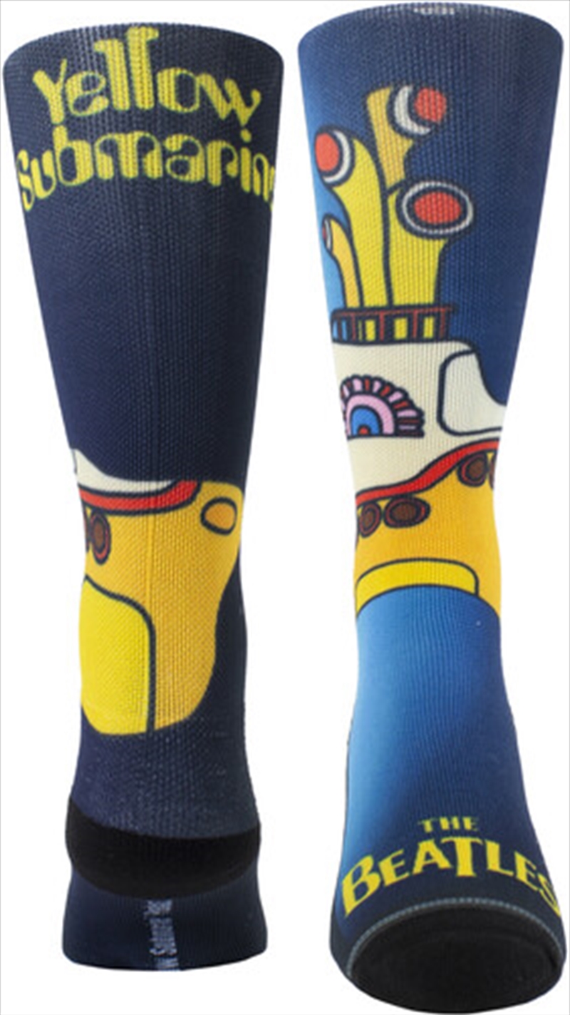 Beatles - Yellow Submarine Dye Sublimation - Crew Socks/Product Detail/Socks