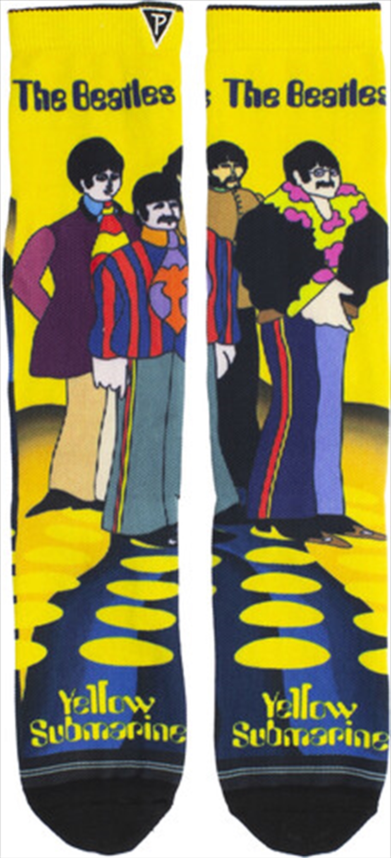 Beatles - Yellow Submarine Sea of Holes Dye Sublimation - Crew Socks/Product Detail/Socks