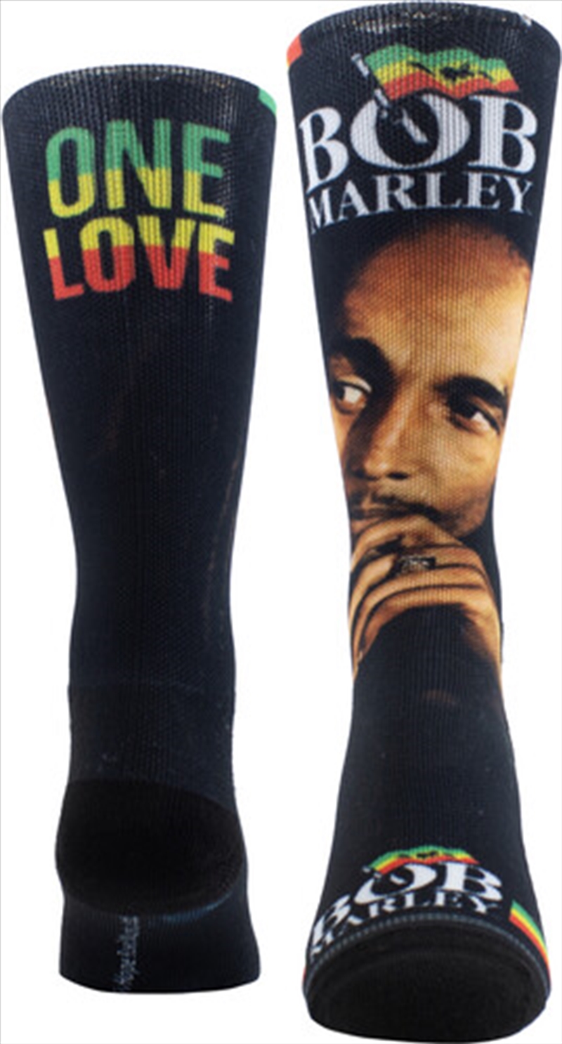 Bob Marley - Legend Dye Sublimation - Crew Socks/Product Detail/Socks