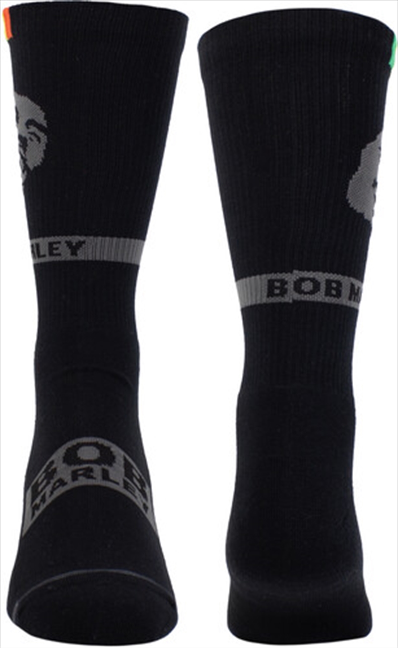 Bob Marley - Silhouette - Crew Socks/Product Detail/Socks