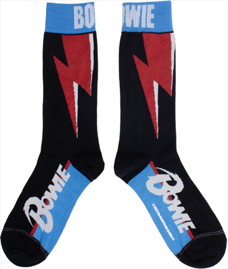 David Bowie - Red Flash - Crew Socks/Product Detail/Socks