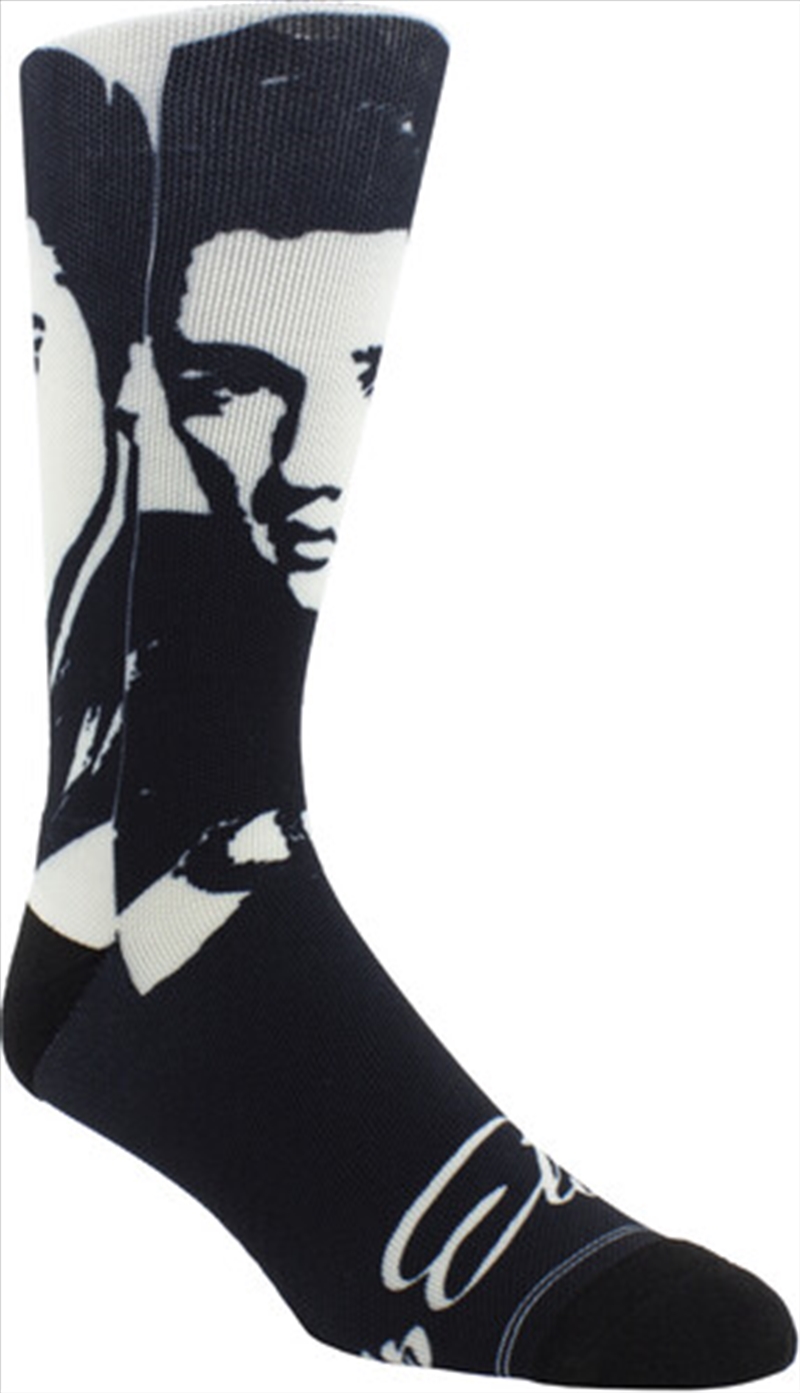 Elvis Presley - 50's Dye Sublimation - Crew Socks/Product Detail/Socks