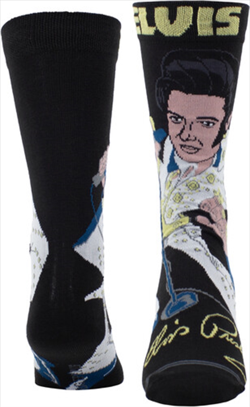 Elvis Presley - Cartoony - Crew Socks/Product Detail/Socks