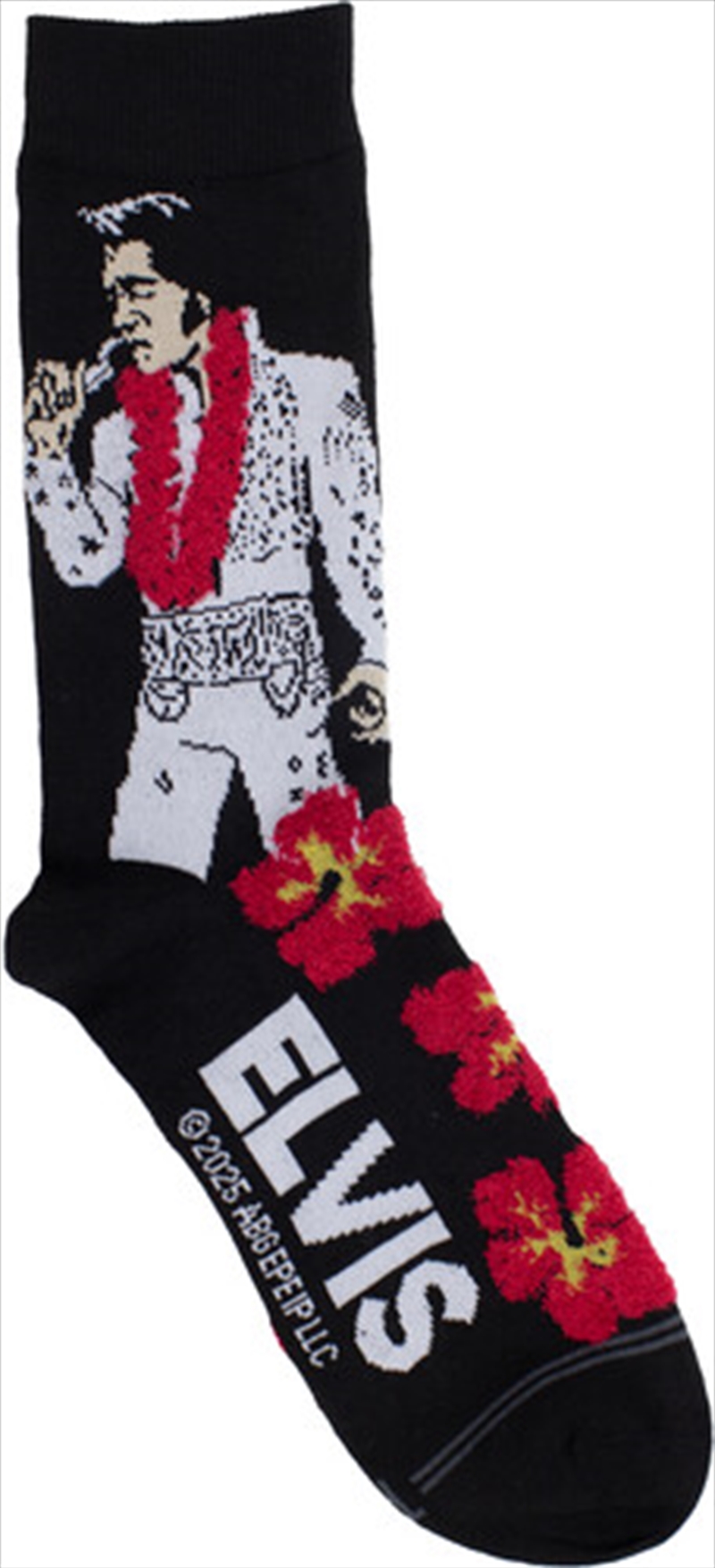 Elvis Presley - Hibiscus Fuzzy - Crew Socks/Product Detail/Socks