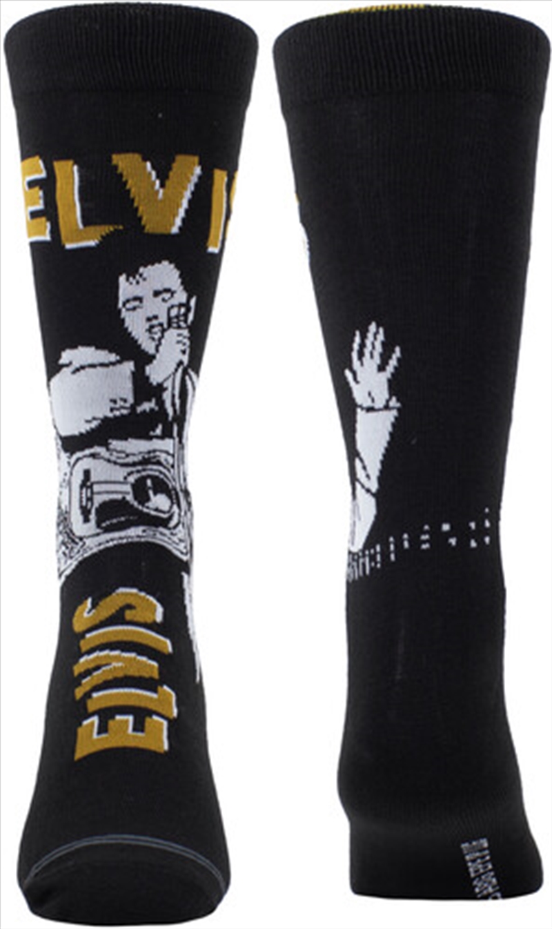 Elvis Presley - Sketch - Crew Socks/Product Detail/Socks
