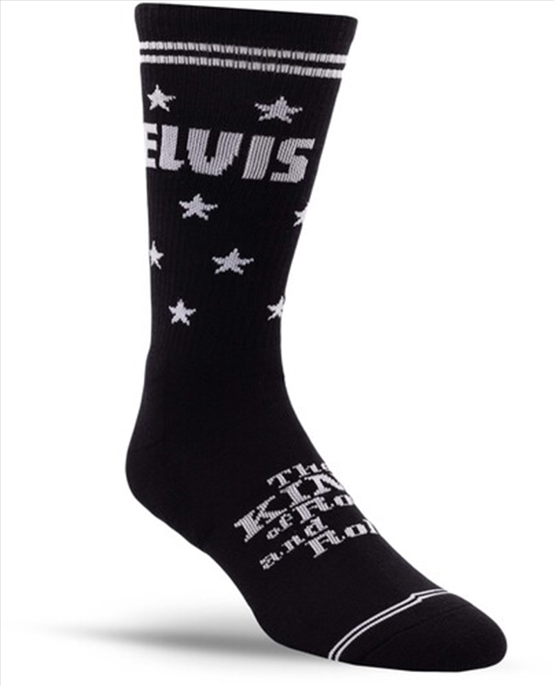 Elvis Presley - The King - Crew Socks/Product Detail/Socks