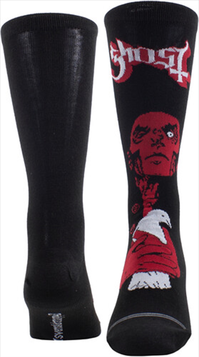 Ghost - Meliora Dove Flat Press Knit In - Crew Socks/Product Detail/Socks