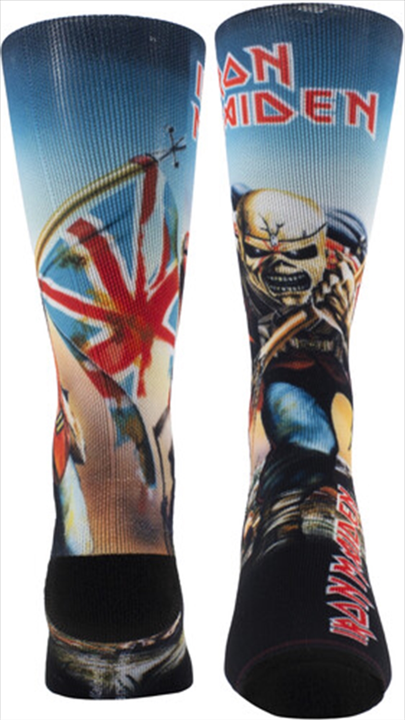 Iron Maiden - The Trooper Dye Sublimation - Crew Socks/Product Detail/Socks