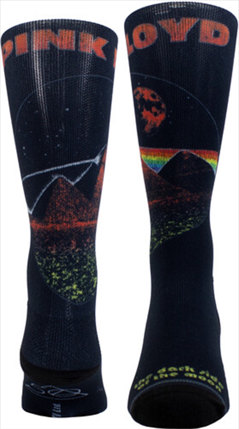 Pink Floyd - Dark Side of the Moon 50 Years Dye Sublimation - Crew Socks/Product Detail/Socks