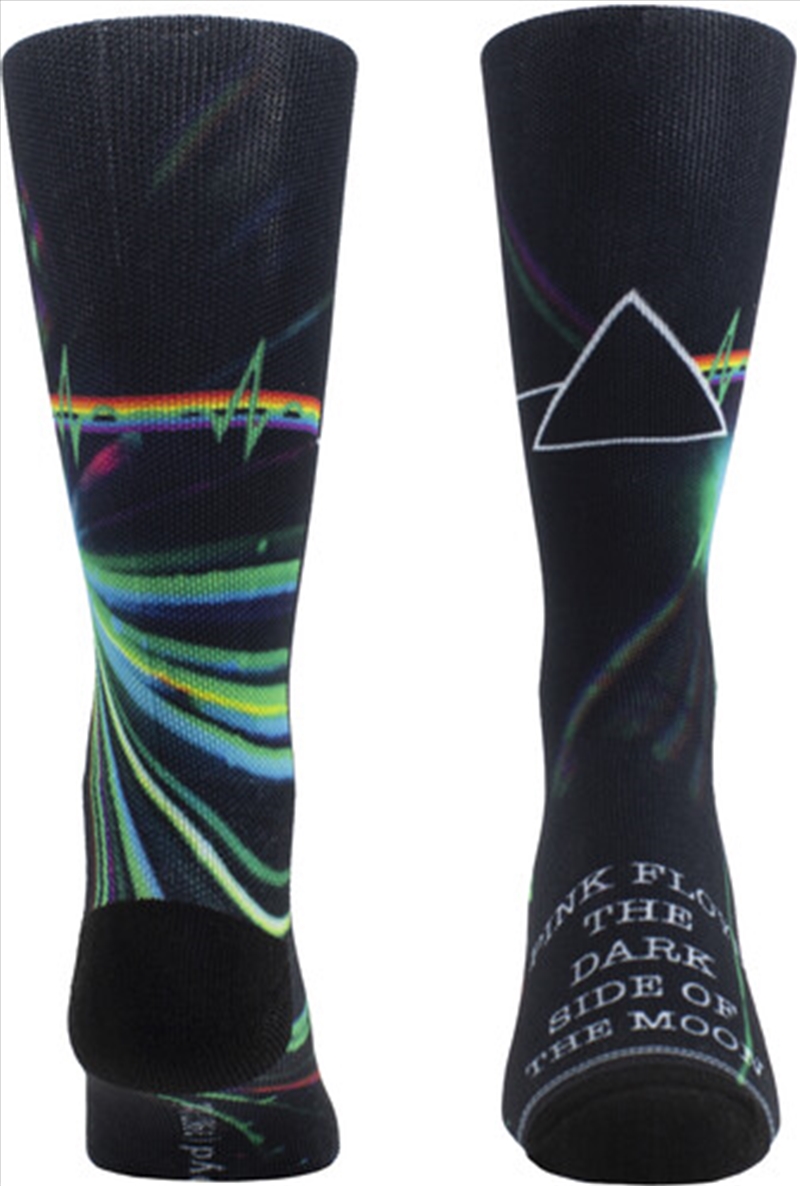 Pink Floyd - Dark Side of the Moon Dye Sublimation - Crew Socks/Product Detail/Socks