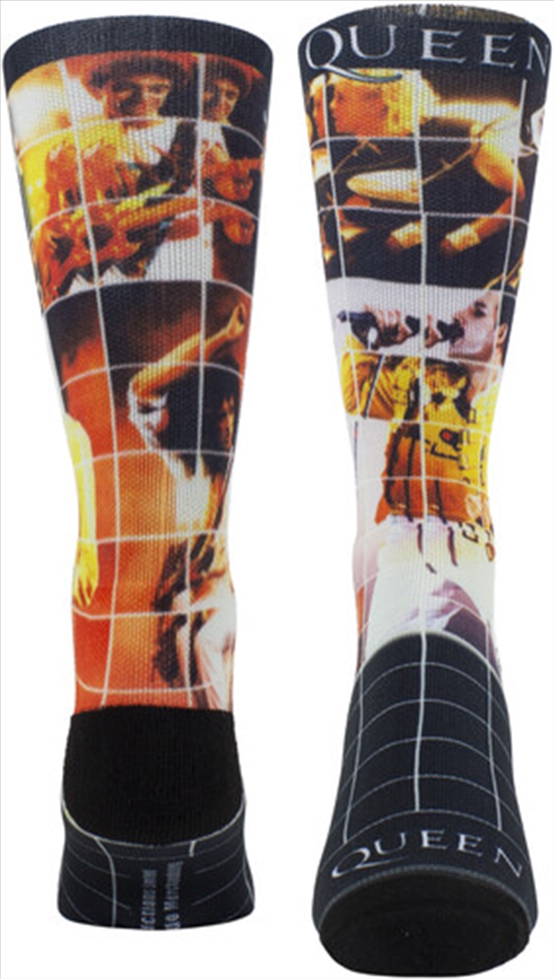 Queen - Live on Stage Dye Sublimation - Crew Socks/Product Detail/Socks