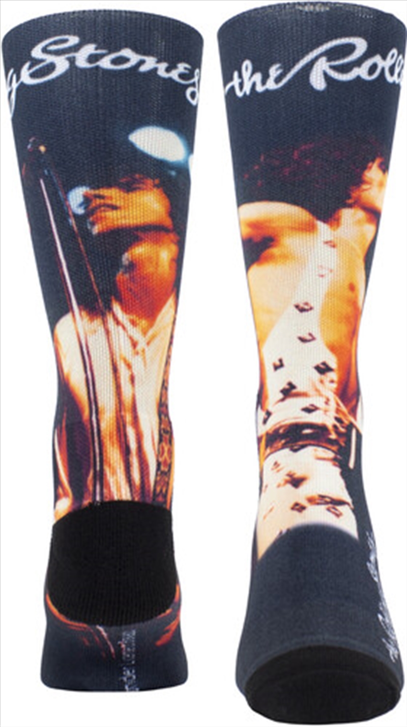 Rolling Stones - 70's Mick & Keith Dye Sublimation - Crew Socks/Product Detail/Socks