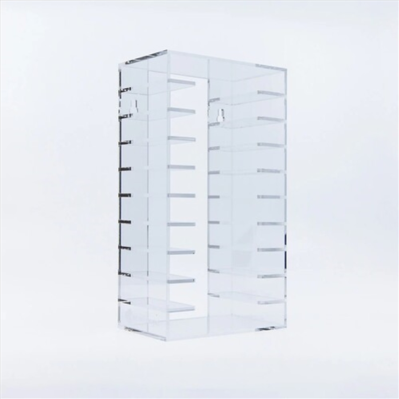 We Are Rewind RACK-001-T1 - Transparent cassettes Rack - 10 Capacity - Clear/Product Detail/Storage