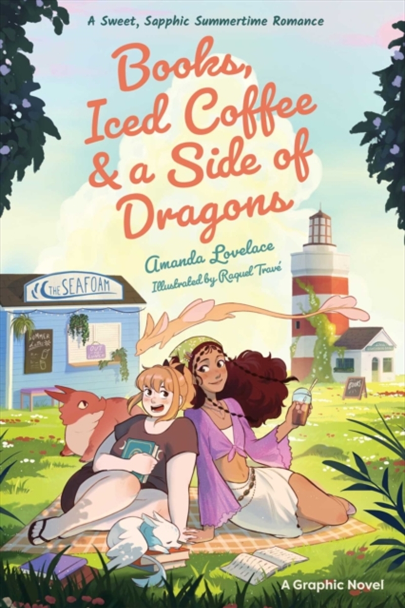 Books, Iced Coffee & a Side of Dragons: A Graphic Novel : A Sweet, Sapphic Summertime Romance/Product Detail/Graphic Novels