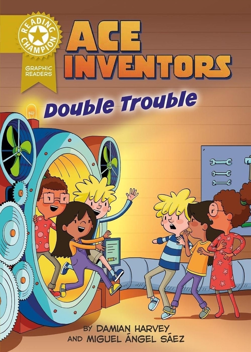 Reading Champion: Graphics: Ace Inventors Inc: Double Trouble/Product Detail/Childrens Fiction Books