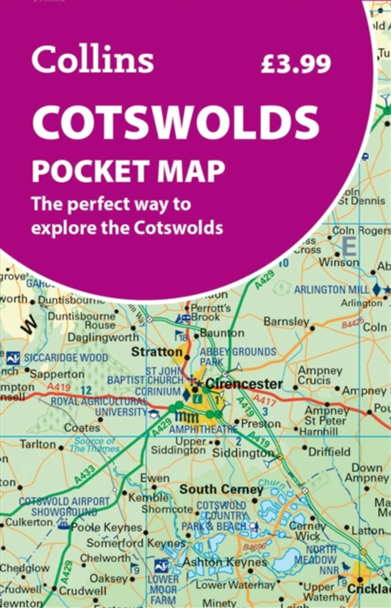 Cotswolds Pocket Map : The Perfect Way to Explore the Cotswolds/Product Detail/Geography