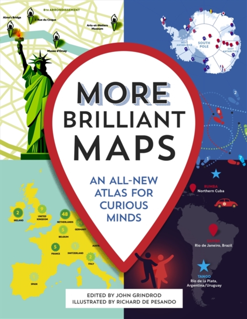 More Brilliant Maps : An All-New Atlas for Curious Minds/Product Detail/Geography