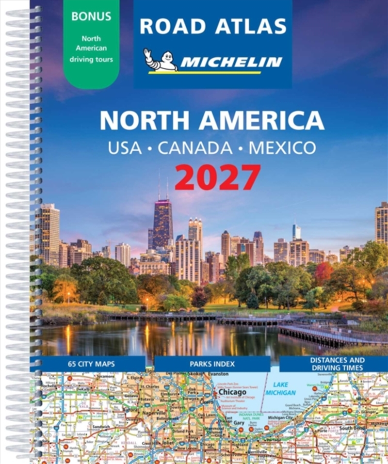 USA - Canada - Mexico 2027 Road Atlas (A4-Spiral)/Product Detail/Geography