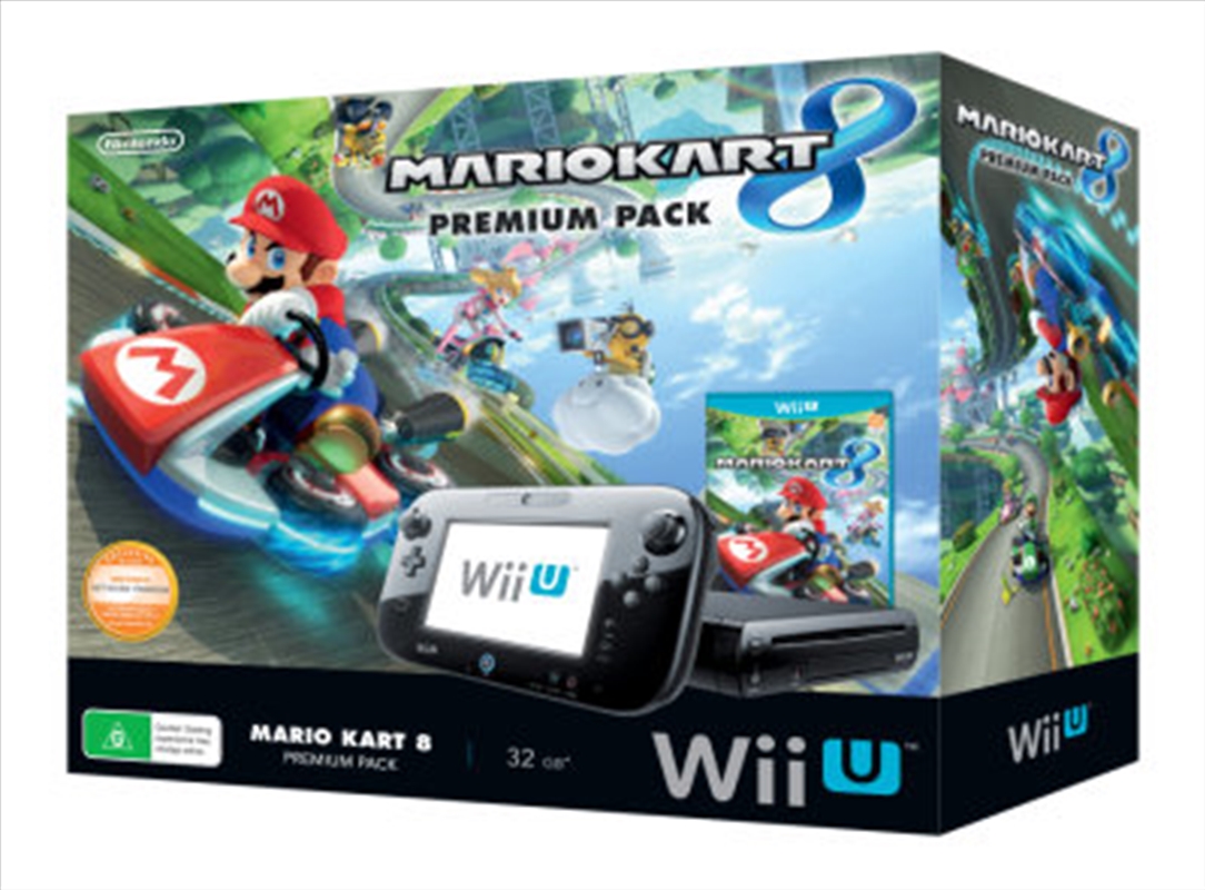 Wii U Console Mario Kart 8 Black Premium Pack/Product Detail/Non-Catalogue