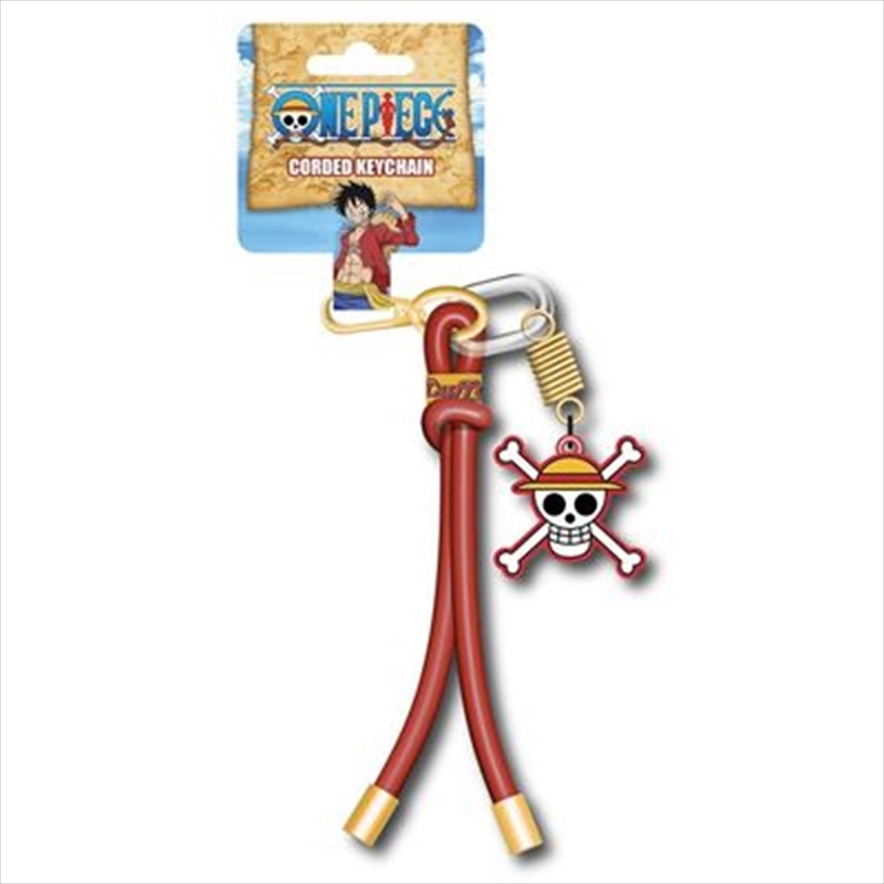 One Piece - Luffy Logo - Cord Keyring/Product Detail/Keyrings
