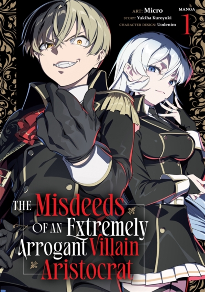 The Misdeeds of an Extremely Arrogant Villain Aristocrat (Manga) Vol. 1/Product Detail/Manga
