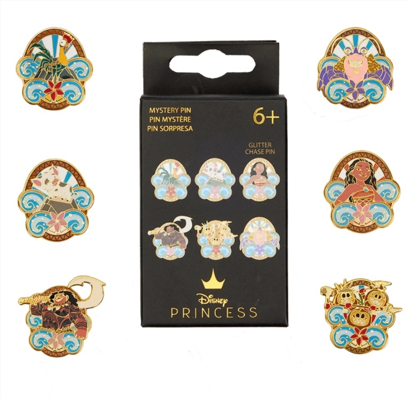 Loungefly Moana - Mystery Blind Box Pins (Sent At Random)/Product Detail/Buttons & Pins