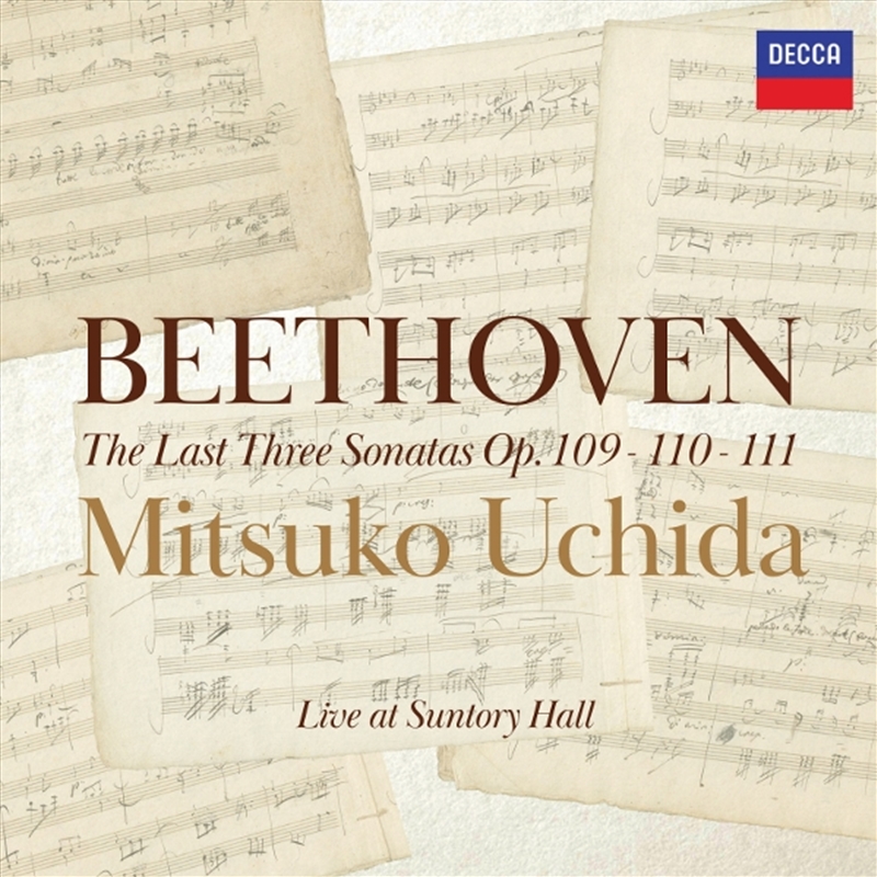 Beethoven: Piano Sonatas Opp 109 110 & 111/Product Detail/Classical