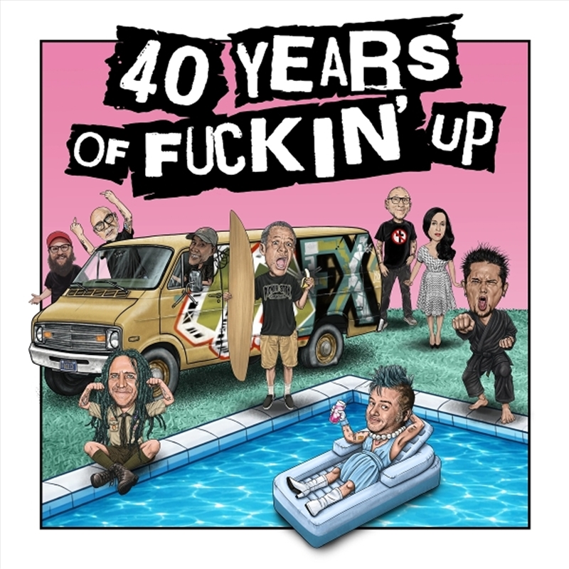 40 Years Of Fuckin' Up - Pink Vinyl/Product Detail/Rock/Pop
