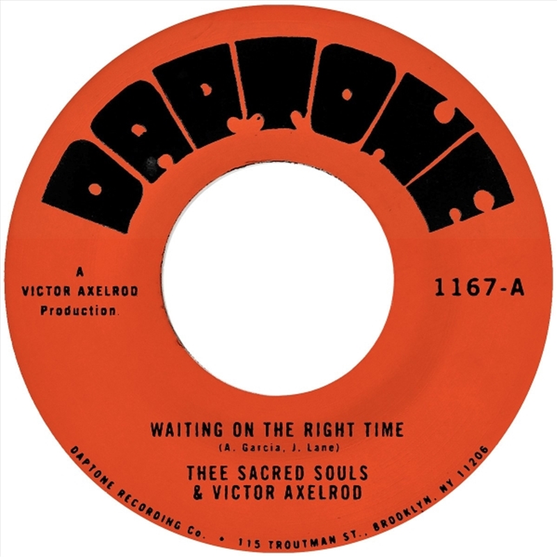 Waiting On The Right Time B/W Waiting #2/Product Detail/R&B