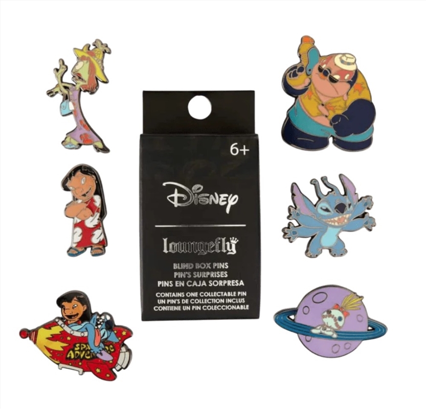 Loungefly Lilo & Stitch - Space Adventure Blind Box Pins (Sent At Random)/Product Detail/Buttons & Pins