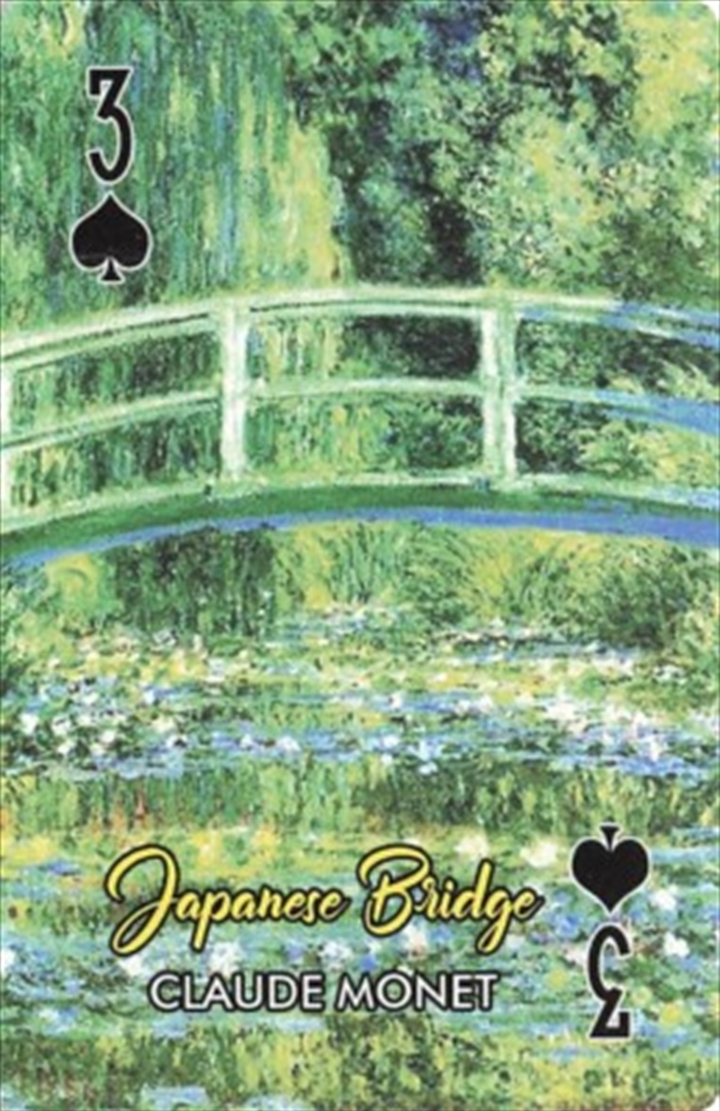 Monet Japanese footbridge Playing Cards/Product Detail/Card Games