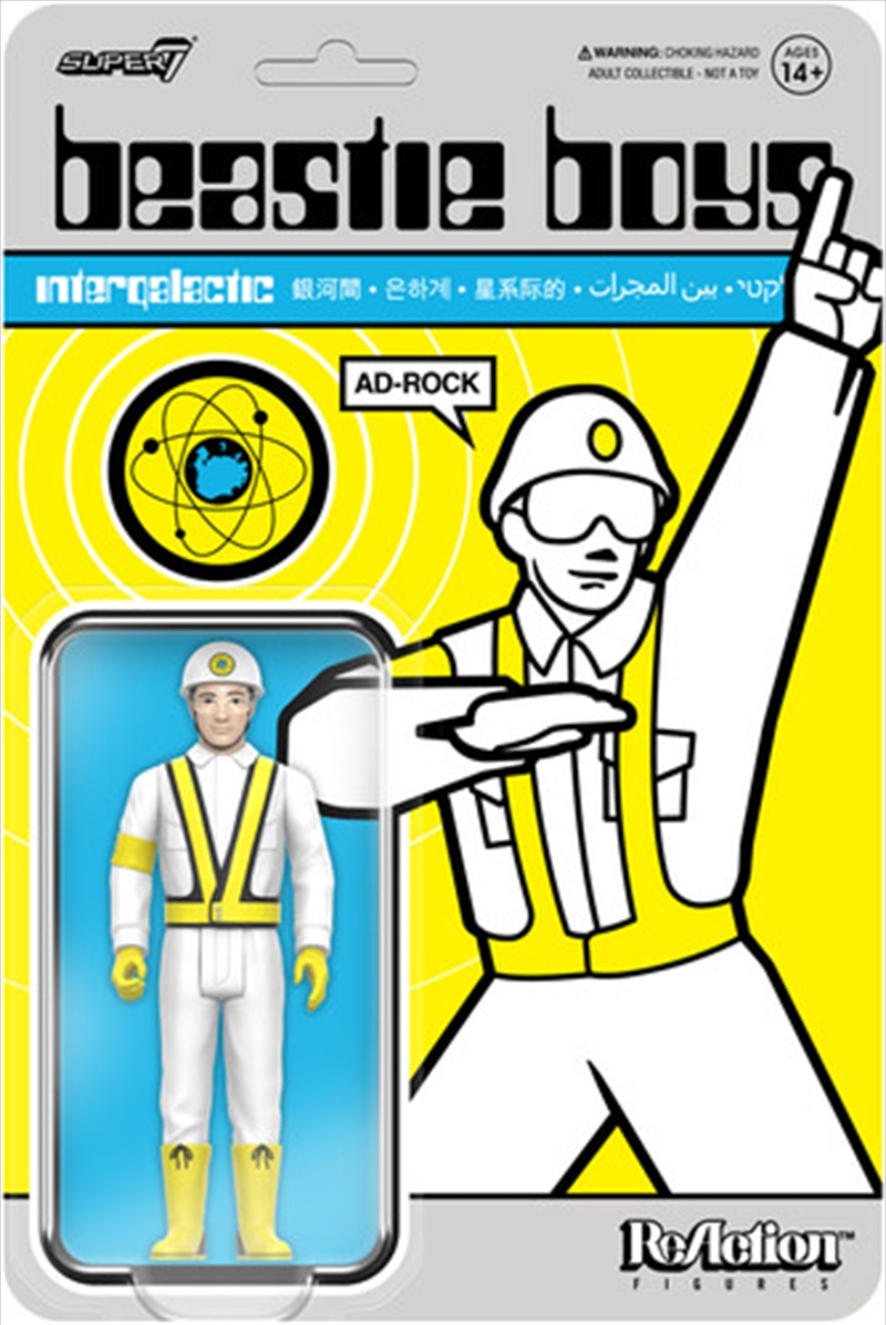 Beastie Boys - Ad-Rock Intergalactic Crossing Guard ReAction 3.75" Figure/Product Detail/Figurines