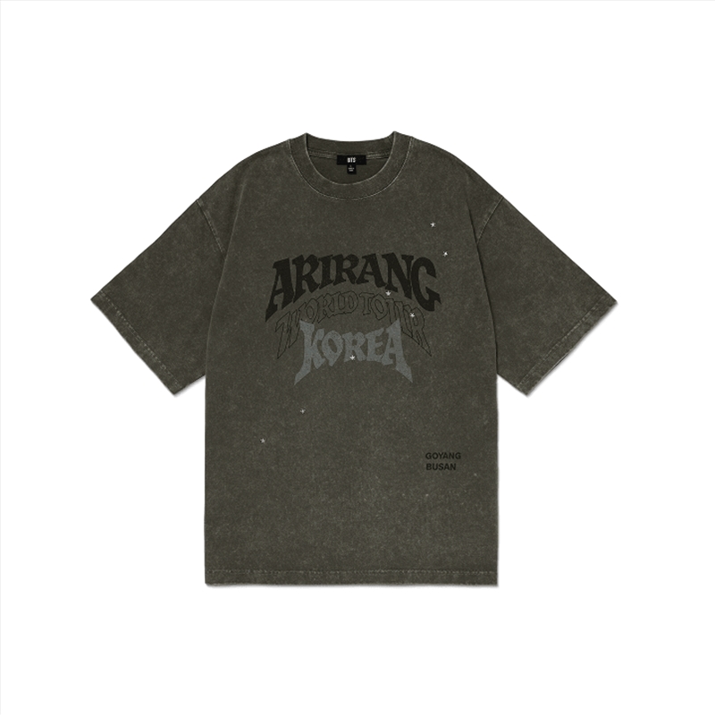 Bts - Arirang World Tour Official Commemorative Md S/S T-Shirt Korea - L/Product Detail/KPOP Merch