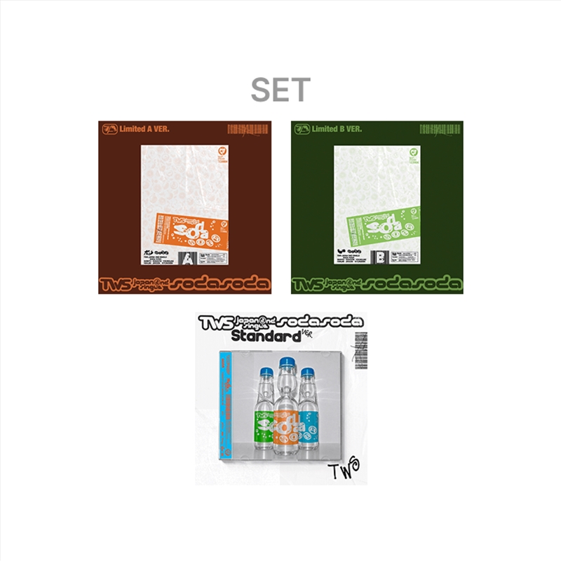 Tws - Soda Soda Japan 2nd Single 3 Set (Standard + Photobook Ver Limited A,B)/Product Detail/World