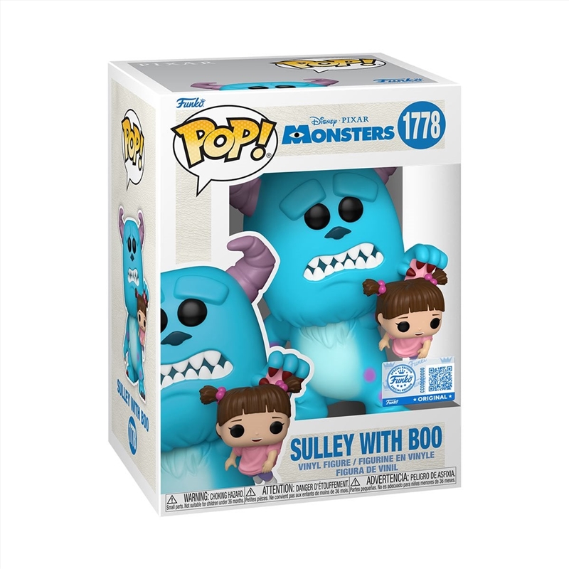Monsters, Inc. - Sully w/Boo Pop! Vinyl RS/Product Detail/Standard Pop Vinyl
