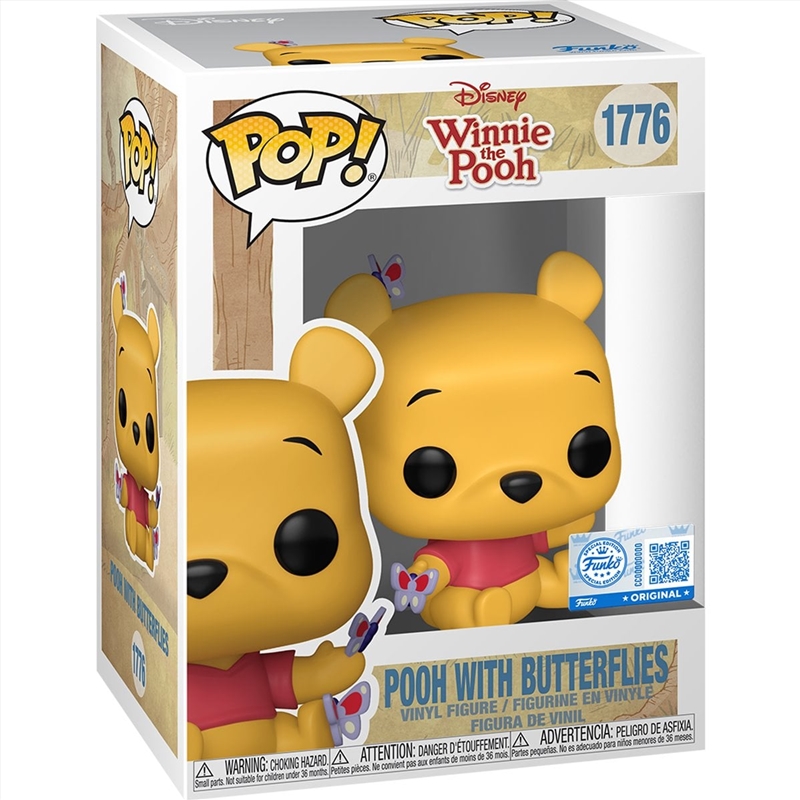 Winnie the Pooh - Pooh w/Butterflies Pop! Vinyl RS/Product Detail/Standard Pop Vinyl