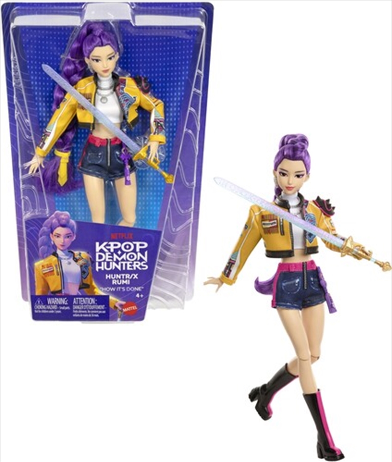 KPop Demon Hunters HUNTR/X: Rumi “How It's Done" Doll/Product Detail/Toys