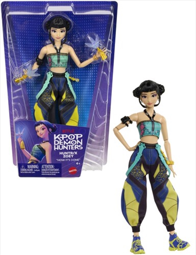 KPop Demon Hunters HUNTR/X: Zoey “How It's Done" Doll/Product Detail/Toys