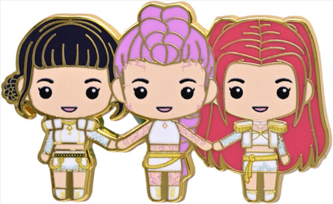 KPOP Demon Hunters - HUNTR/ X Girls Enamel Pin/Product Detail/Buttons & Pins